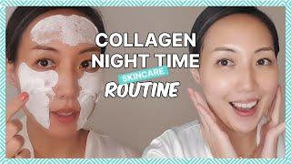 Korean Collagen Skincare Routine for NightTime