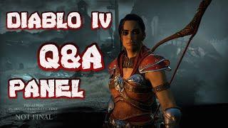 Diablo IV QA Panel With Lead Designers