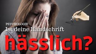 Hässliche Handschrift? - Diesen Nachteil hattest du in der Schule (Psychologie)