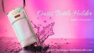 DIY water bottle holder with pockets (Oasis Bottle Holder Pattern)