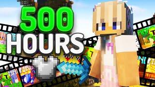 I spent 500 HOURS playing IRONMAN in Hypixel Skyblock [FULL MOVIE]