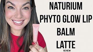 Naturium phyto glow lip balm - Latte - review, tutorial, first impressions #naturium