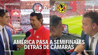 LO QUE NO VISTE del pase del AMÉRICA desde el ESTADIO | Toluca 0 - 2 América | Andrés Vaca