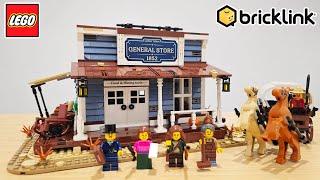 LEGO Western General Store Review | Bricklink Designer Program Set 910031