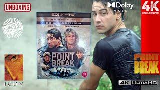 Point Break 4k UltraHD Blu-ray limited collector’s edition from ICON Film Distribution Unboxing