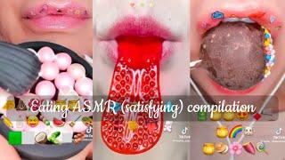 ASMR eating satisfying TikTok compilation