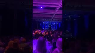 Josh Hindle as Michael Buble supporting Jane McDonald in Greece 2022