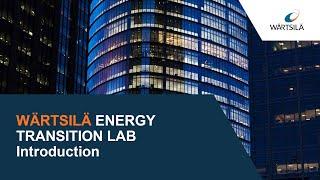 Wärtsilä Energy Transition Lab | Introduction