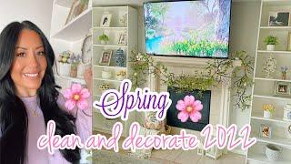 2022 SPRING CLEAN + DECORATE PART 2 | EASTER DECORATING IDEAS | EASY DINNER RECIPE |@ashleijaaron