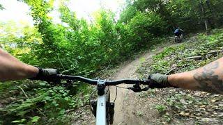 Things Get Fast For Two MTB Nubes at Hickling Trail