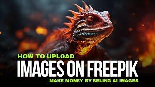 How to upload images on Freepik contributor | Sell images, vectors, graphics online