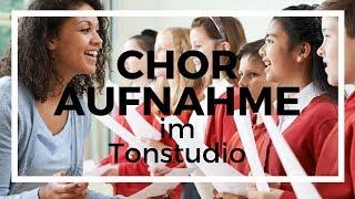 Chor - und Gruppenaufnahmen im Cubetribe Tonstudio in Oldenburg