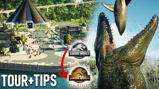 Welcome to JURASSIC WORLD in Jurassic World Evolution 2