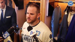 Dodgers postgame: Max Muncy talks impact of wearing glasses & reflects on 200 career home runs