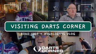 VISITING DARTS CORNER | ROAD TRIP AND HIGHLIGHTS VLOG | DARTS PLANET TV