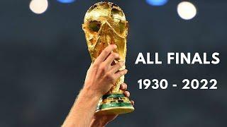 World Cup Finals 1930 - 2022  All Goals