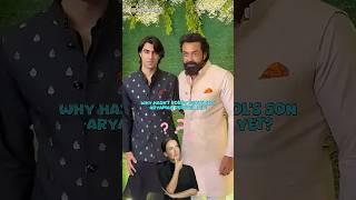 Bobby Deol Sor Aaryaman Bollywood Debut #bollywood #bobbydeol #tanyadeol #aryaman
