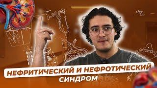 Нефритический и нефротический синдром. Этиология, патогенез, клиническая картина, диагностика.