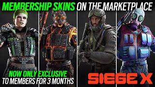 Membership Skins on the Marketplace - 6News - Rainbow Six Siege X