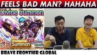 Feels Bad Man? Hahaha!! Rare Summon For Lancelot With Milko (Brave Frontier Global)