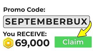 *NEW* ROBLOX PROMO CODE GIVES FREE ROBUX (Roblox September 2024)