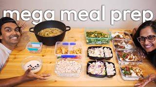 සතියටම එකපාර MEAL PREP | HEALTHY MEAL PREP  BY DESHANI AND MJ