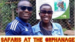 Safaris At The Orphanage #africa #vlog #couple 