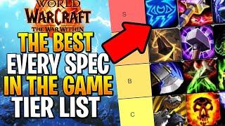 NEW BIG CHANGES!? WOW War Within Tier List In SEASON 1