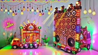 DIY Mini Dj Truck Loading At -New Home Eicher Truck Dj box and sharpy light big dj Light Decoration