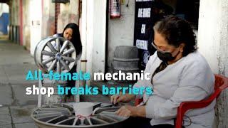 All female mechanic shop breaks barriers