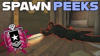 3 *UNSTOPPABLE* Spawn Peeks on Oregon - Rainbow Six Siege