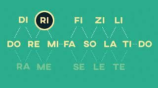 PITCH TRAINING exercise IMPROVE your SINGING VOICE with the chromatic scale | SEMITONES