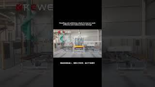 Shandong Kewei Industrial robot Co., LTD #machine #palletizer #robot #industrial