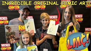 Comics, Original Art, and a WICKED Good Time at a Comic Con for the Whole Family!