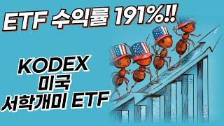 수익률 1위 etf 한국사람들이 사랑한 주식들만 모아놓은 KODEX 미국서학개미 ETF