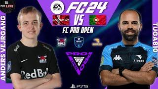 ANDERS VEJRGANG VS TUGA810 | FC 24 PRO OPEN GLOBAL QUALIFIER DAY 1 - PRO VS PRO