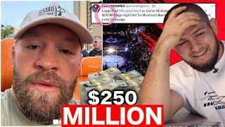 MMA World Goes WILD Over Conor’s Record-Breaking $250M Deal! $500 Million For Two! Khabib’s CRITIC!