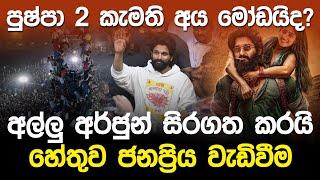 පුෂ්පා 2 කැමති අය  මෝඩයිද? අල්ලු අර්ජුන් සිරගත කරයි.