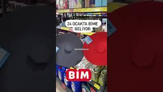 BİM'E YENİ GELEN ÜRÜNLER24 OCAK ERKEN ÇEKİM/BİM AKTÜEL BU HAFTA KAÇMAZ/DOLU DOLU BİM