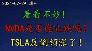 美股 看着不妙！NVDA是否能止跌呢？TSLA反倒领涨了！AAPL推迟AI升级。TQQQ、AMZN、MSFT、AAPL、SOXL、AVGO、TSM、SMCI、ARM#投資 #nvda #crypto