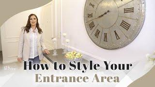 How to Style Your Entrance Area