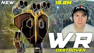 NEW UE Arthur Is The Most Unstoppable Build We've EVER Seen... 1v2 Mauler Kills | War Robots