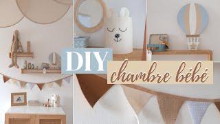 4 DIY déco faciles - Chambre bébé/enfant