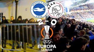 BRIGHTON to first EUROPEAN victory against AJAX | Brighton 2-0 Ajax | Europa League Group Stage Vlog