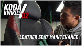 Leather Seat Maintenance || Service A La Carte