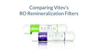 Comparing Vitev's RO Remineralization Filters