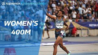 Marileidy Paulino beats Sydney McLaughlin-Levrone in Paris 400m - Wanda Diamond League 2023