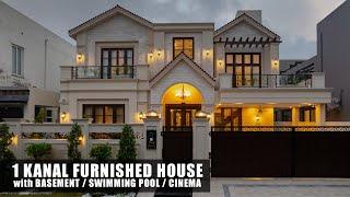 Luxurious 1 Kanal House Tour by Gourmet Homes for Sale with Basement &  Swimming Pool DHA Phase 6