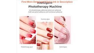 Review LED Nail Lamp for Manicure  Nail Dryer Machine UV Lamp For Curing UV Gel Nail Polish With Mo