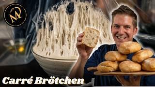 Carré Brötchen selber backen - Luftige, quadratische Brötchen wie in Frankreich